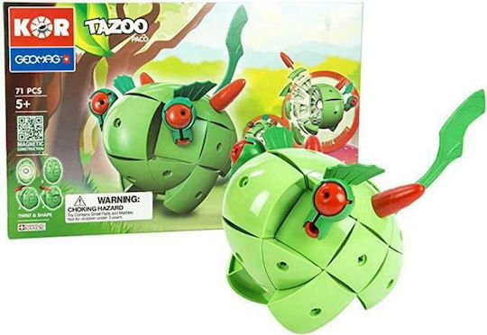 Geomag Μαγνητικό Παιχνίδι Κατασκευών Kor Tazoo Paco για Παιδιά 5+ Ετών