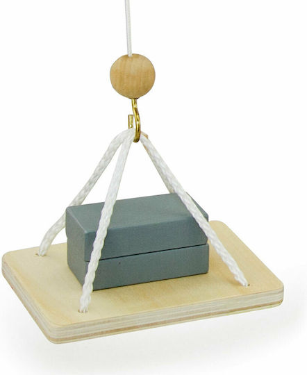 Viga Toys Παιχνίδι Κατασκευών Ξύλινo Crane για Παιδιά 3+ Ετών