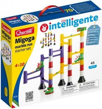 Quercetti Παιχνίδι Κατασκευών Πλαστικό Marble Run για Παιδιά 4+ Ετών