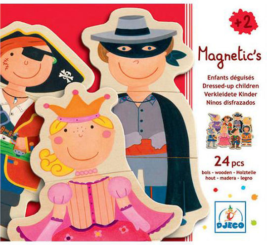 Djeco Magnetisches Bau- und Konstruktionsspielzeug Carnival Für Kinder Ab 2 Jahren