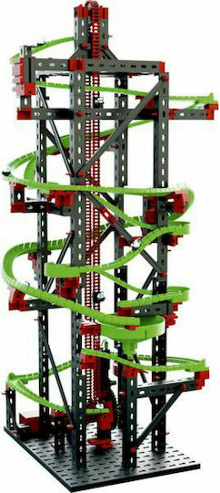 Fischer Technik Kunststoff-Bauspielzeug Profi Dynamic L2 Marble Run für Kinder ab 9+ Jahre Jahren