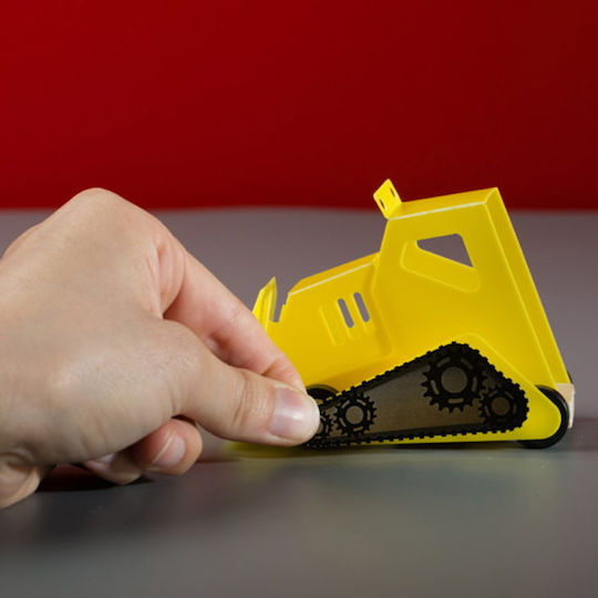 Stanley Jr Toys Παιχνίδι Κατασκευών Ξύλινo Bulldozer για Παιδιά 5+ Ετών