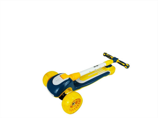 Kinderroller Klappbar 3-Rad Gelb
