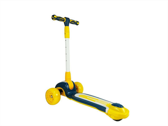 Kinderroller Klappbar 3-Rad Gelb