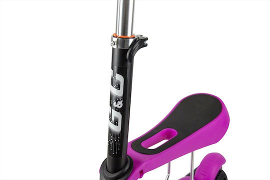 Scooter Παιδικό Πατίνι Fun Τρίτροχο με Κάθισμα Ροζ