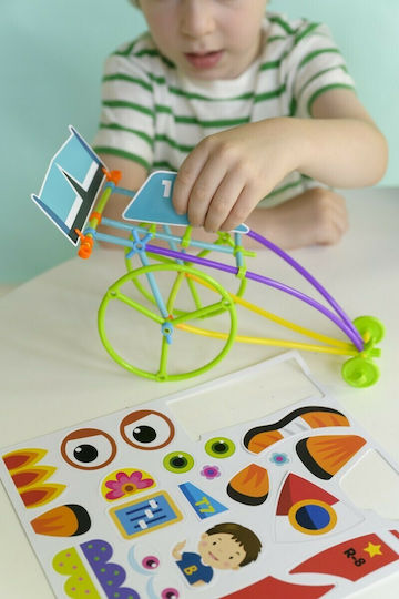 4M Plastic Construction Toy with Flexi-tube Straws for Children 4+ years old+ Years