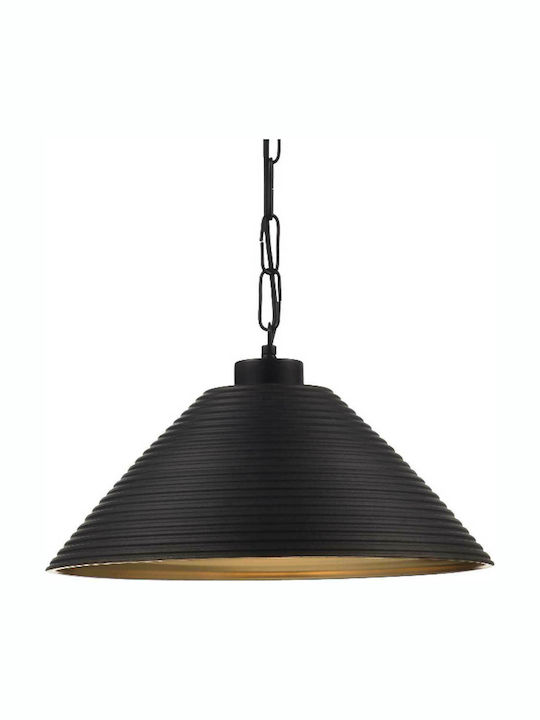 Aca Round Lamp Shade Black 39cm