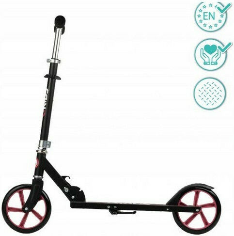 Qkids Детски ролери Сгъваемо Qkids Weiss 2 колела Черно