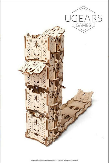 Ugears Παιχνίδι Κατασκευών Ξύλινo Πύργος για Ζάρι για Παιδιά 8+ Ετών
