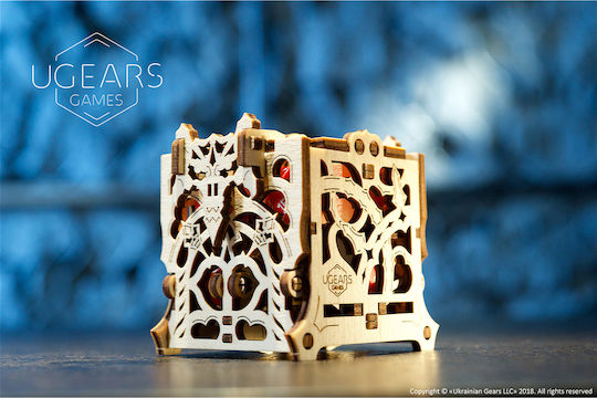 Ugears Παιχνίδι Κατασκευών Ξύλινo Dice Keeper για Παιδιά 8+ Ετών
