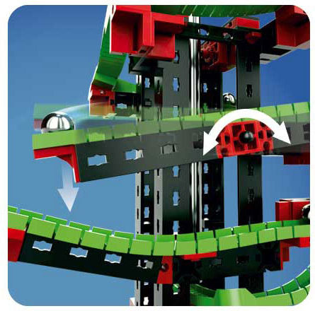 Fischer Technik Παιχνίδι Κατασκευών Πλαστικό Profi Dynamic S Marble Run για Παιδιά 7+ Ετών
