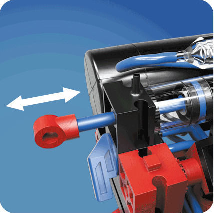 Fischer Technik Пластмасова Конструктивна Игра Pneumatic Power за Деца 8+ години+ Години