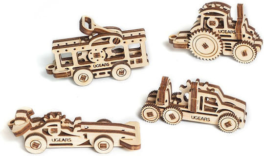 Ugears Παιχνίδι Κατασκευών Ξύλινo U-Fidgets Set of 4