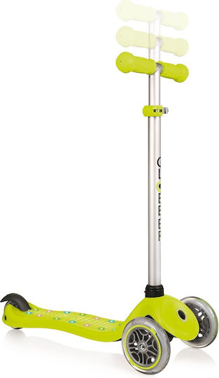 Globber Kids Scooter Primo Starlight 3-Wheel for 3+ Years Green
