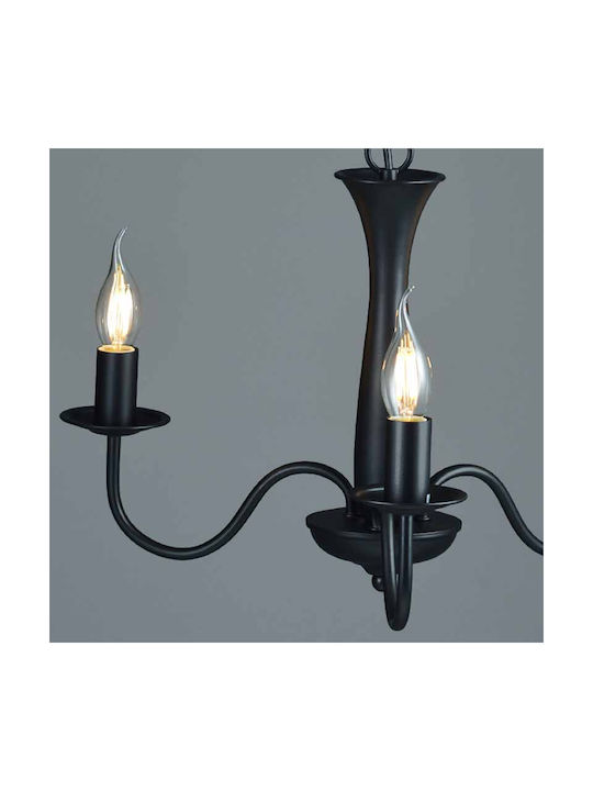 Aca Knossos Chandelier With Candlesticks