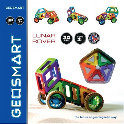 GeoSmart Magnetic Construction Toy Lunar Rover Διαστάσεις Kid 3++ years