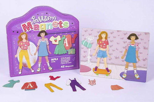 Apli Kids Μαγνητικό Παιχνίδι Κατασκευών Fashion για Παιδιά 6+ Ετών AP-17201