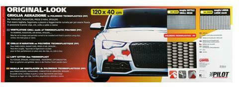 Lampa Car Decorative Grill Black Color