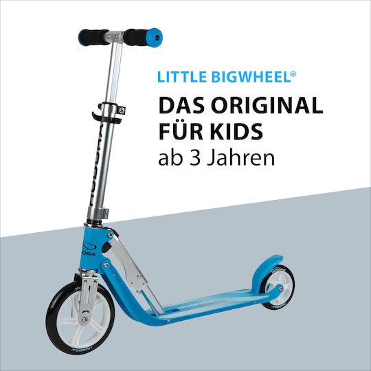 Hudora Παιδικό Πατίνι Αναδιπλούμενο Little BigWheel Δίτροχο Μπλε