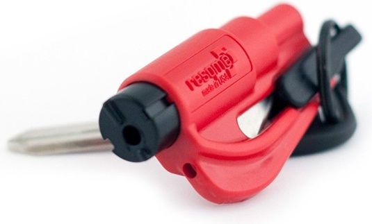 Germanos Automatic Car Emergency Hammer With Red Seatbelt Cutter