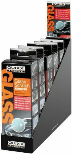 Quixx Glass Scratch Remover Reparaturset für Autoscheiben-Windschutzscheiben 30ml