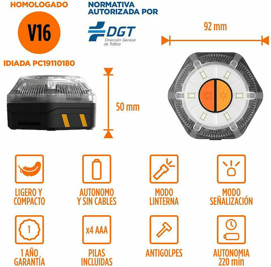 Ksix Car Warning Light LED