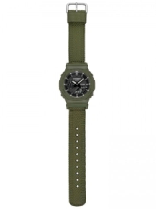 Casio G-Shock Men's Watch 45.4mm Chronograph Battery with White Rubber Strap