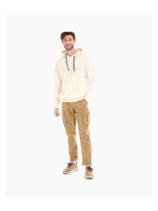 GAM004-21506 Sweatshirt mit Kapuze Off White