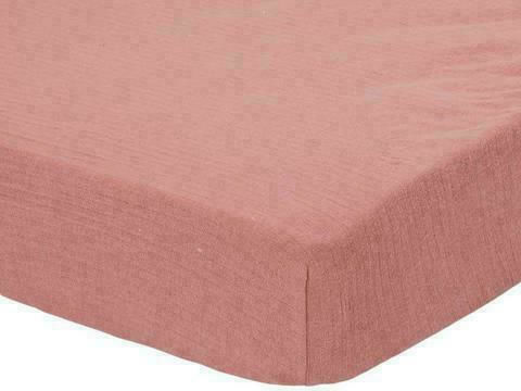 Little Dutch Pure Baby Sheet Crib Cotton Fitted Pink 70x140cm