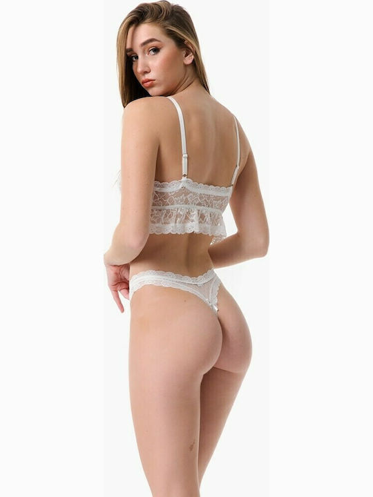 Minerva Bralette Σουτιέν Λευκό