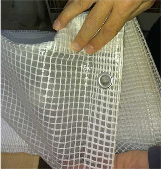 Bradas Waterproof Tarpaulin 100gr/m² 3x2m. Light Type Transparent