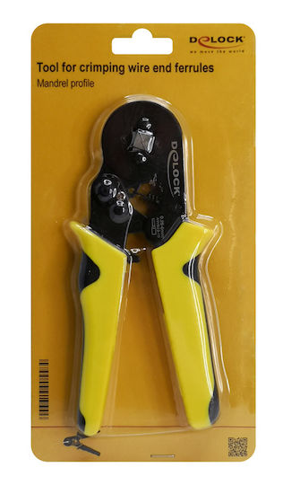DeLock Self-adjusting Crimping Pliers 10-23 AWG Cross-Section Range 0.25 - 6mm²