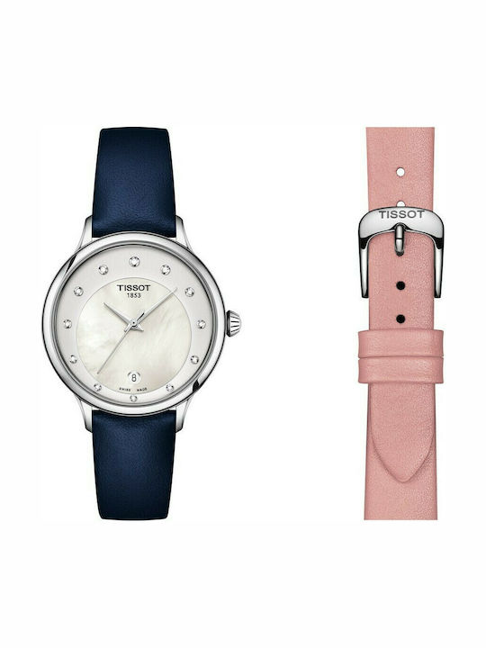 Tissot Odaci-T Ρολόι Μπαταρίας με Δερμάτινο Λουράκι
