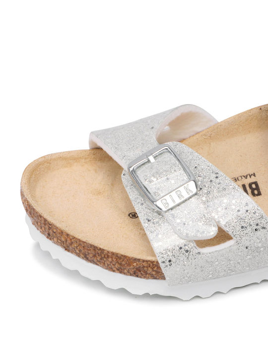 Kids' Anatomic Silver Sandals