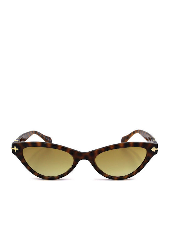 Opposit Women's Sunglasses with Brown Plastic Frame and Brown Lens TM 505S 02