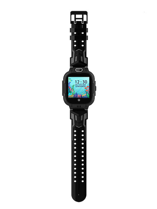 Wonlex Smartwatch Pentru Copii Cu GPS Și Cameră Negru