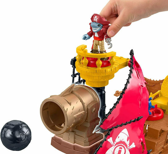 Action Figure Imaginext Pirate Shark Ship for 3+ years Years 41cm.