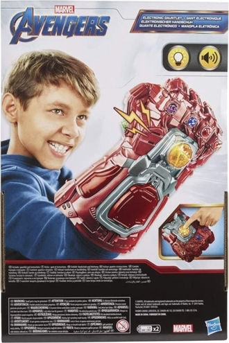 Φιγούρα Δράσης Endgame Red Infinity Gauntlet Electronic Fist Marvel Avengers Iron Man με Φως για 4+ Ετών