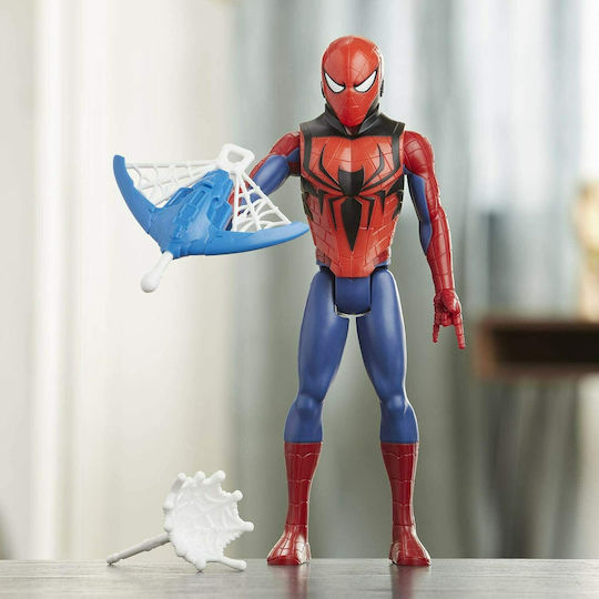 Action Figure Titan Hero Innovation Spider-Man Blast Gear Marvel Avengers Spider-Man for 4+ years old Years 30cm.