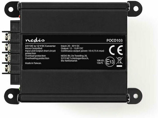 Nedis Voltage Converter DC/DC 24V to 12V POCO103
