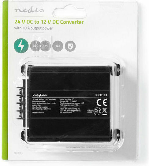 Nedis Voltage Converter DC/DC 24V to 12V POCO103