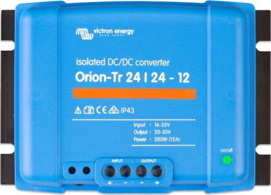 Victron Energy Orion-Tr Smart 24/24-17 Isolated Мощностен Преобразувател DC/DC 24V към 24V