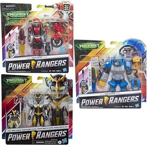 Φigură de acțiune Power Rangers Beast Morphers Deluxe pentru copii de 4+ ani ani 15cm cm (Diverse modele) 1 buc