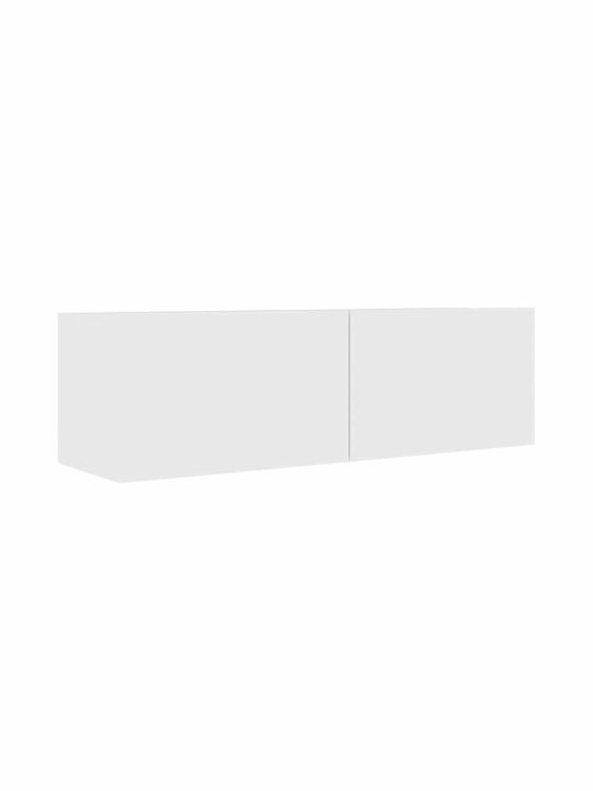 Living Room TV Unit Λευκό L100xW30xH30cm