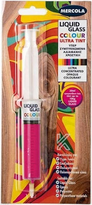 Mercola Liquid Glass Ultra Tint Craft Pigment Fuchsia for Liquid Glass Ματζέντα 20ml