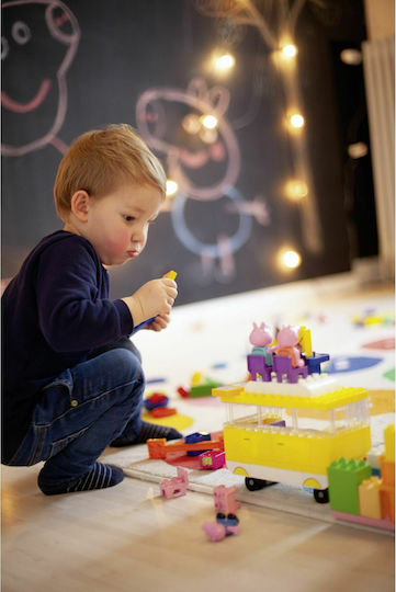 Big Τουβλάκια Playbig Bloxx Peppa Pig Camper για 1.5-5 Ετών 54τμχ