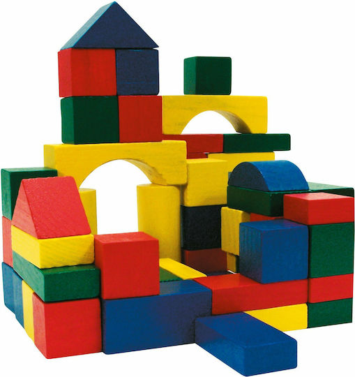 Melissa & Doug Τουβλάκια Ξύλινα για 3+ Ετών 100τμχ