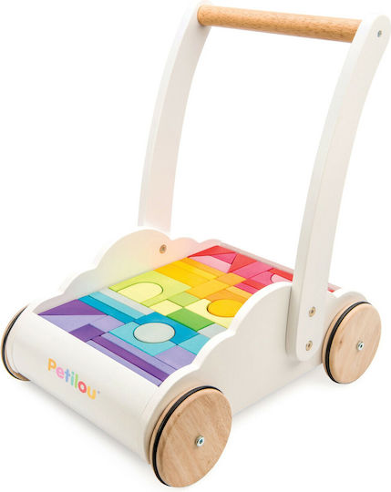 Le Toy Van Blocks Rainbow Cloud Walker Wooden for 1-3 years old Years 45pcs