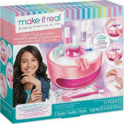 Make It Real Light Magic Nail Dryer Παιχνίδι Μανικιούρ