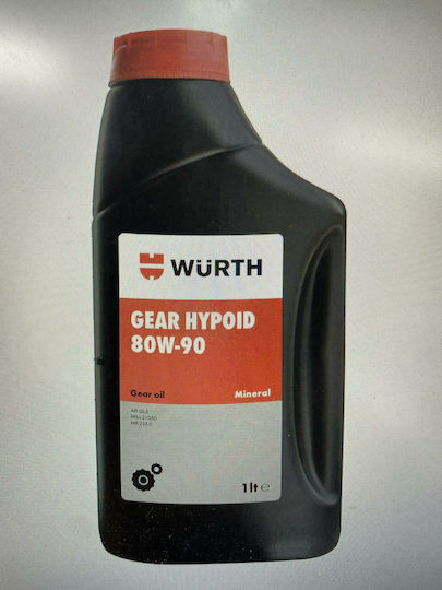 Wurth Gear EP GL-5 Hypoid Autoöl für Differenzial 80W-90 1lt